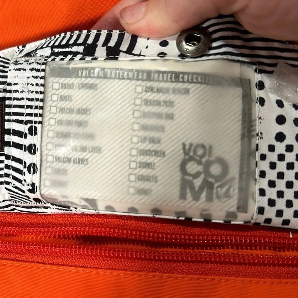 Mens Orange Volcom Nimbus All Conditions Climate … - image 6